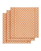 3 Torchons de cuisine Groom orange - 65x70 cm