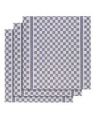 3 Torchons de cuisine Groom lavande - 65x70 cm