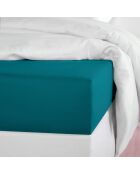 Drap housse Satin Olivia vert