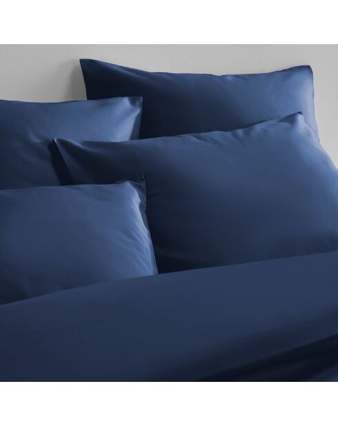 Olivia indigoblauwe dekbedovertrekset