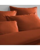Parure housse de couette Olivia caramel