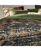 Parure housse de couette Rufus kaki