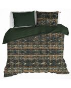 Parure housse de couette Rufus kaki