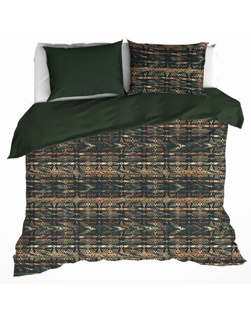 Parure housse de couette Rufus kaki