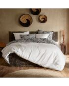 Set copripiumino Zebra crema/nero