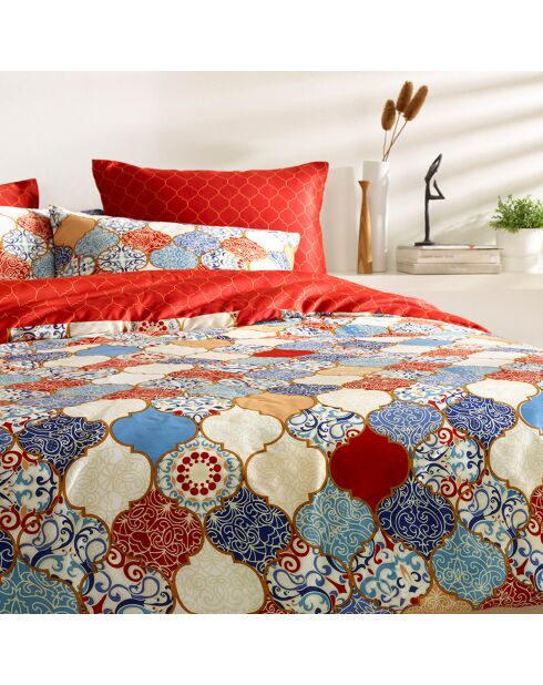 Parure housse de couette Medina multicolore