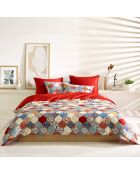 Parure housse de couette Medina multicolore