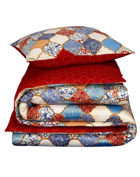Parure housse de couette Medina multicolore