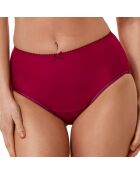 Culotte taille haute Kate bordeaux