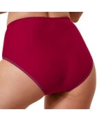 Culotte taille haute Kate bordeaux