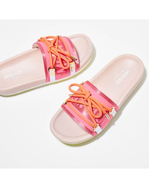 Mules Deimos lilas/rose