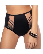 Tanga taille haute Paradise noir