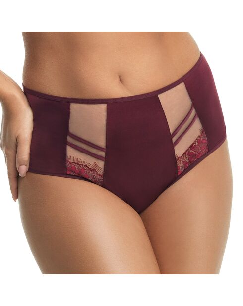 Shorty Paradise bordeaux