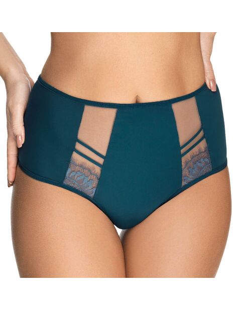 Tanga taille haute Paradise vert