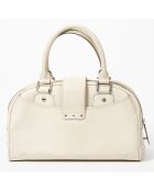 Sac à main Bowling Montaigne ivoire Etat A - 37x20x16 cm