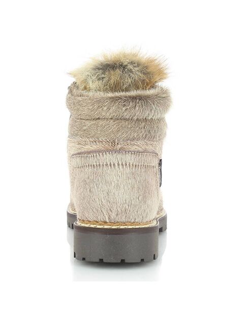 Chaussures de Montagne en Poulain Clarissa marron