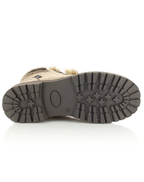 Chaussures de Montagne en Poulain Clarissa marron