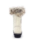 Chaussures de Montagne fourrées Emmy blanc cassé