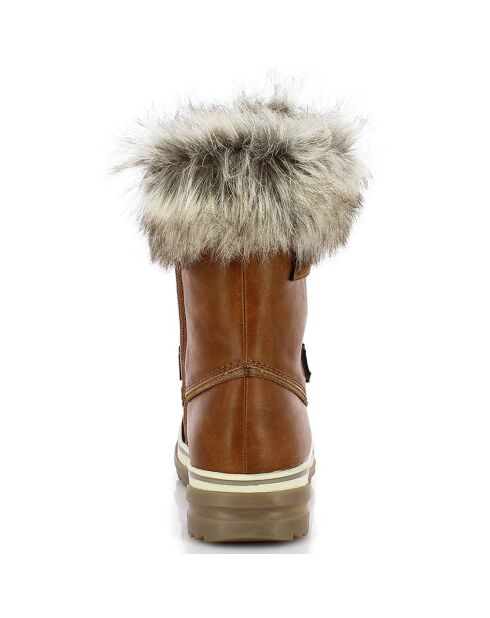 Chaussures de Montagne fourrées Julia cognac