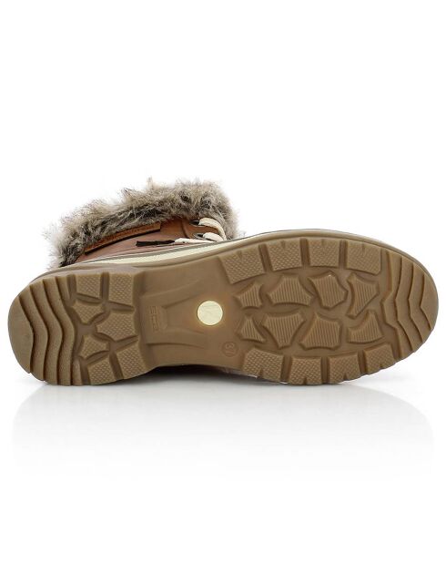 Chaussures de Montagne fourrées Julia cognac