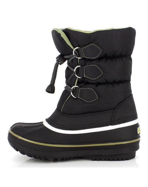 Scarpe da montagna Naim nere/pistacchio foderate