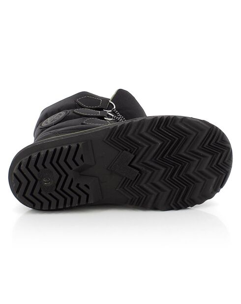 Scarpe da montagna Naim nere/pistacchio foderate