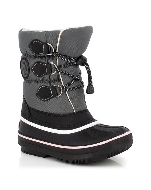 Chaussures de Montagne fourrées Naim grises / rose