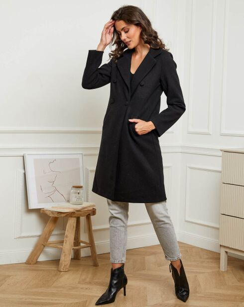 Manteau Malou noir