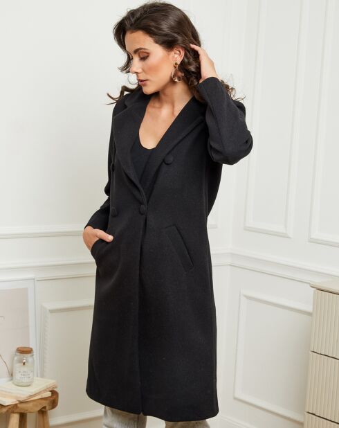 Manteau Malou noir
