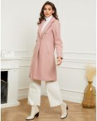 Manteau Malou rose