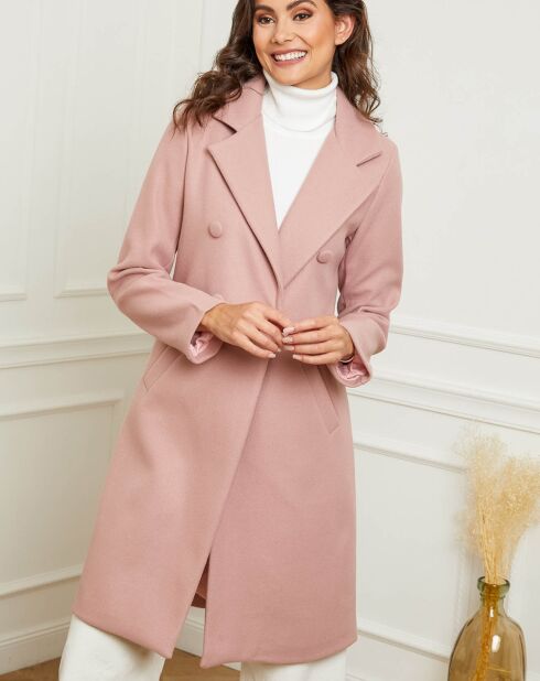 Manteau Malou rose