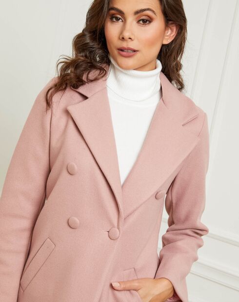 Manteau Malou rose