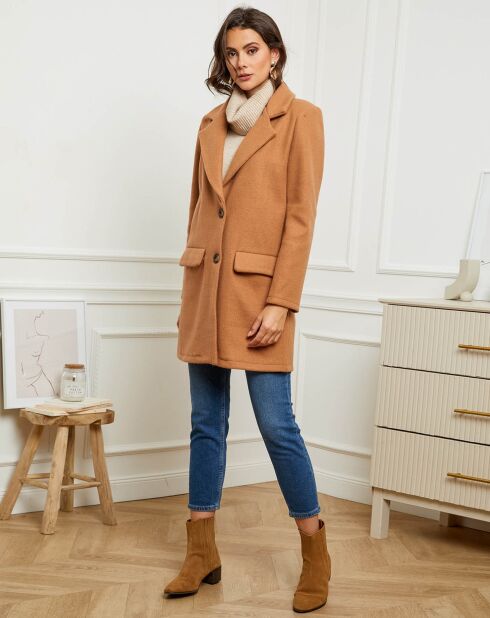 Manteau Ilona camel