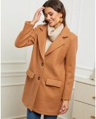 Manteau Ilona camel