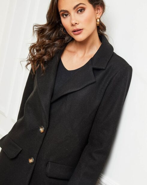Manteau Ilona noir