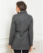 Manteau Juliette anthracite