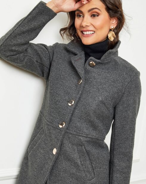 Manteau Juliette anthracite