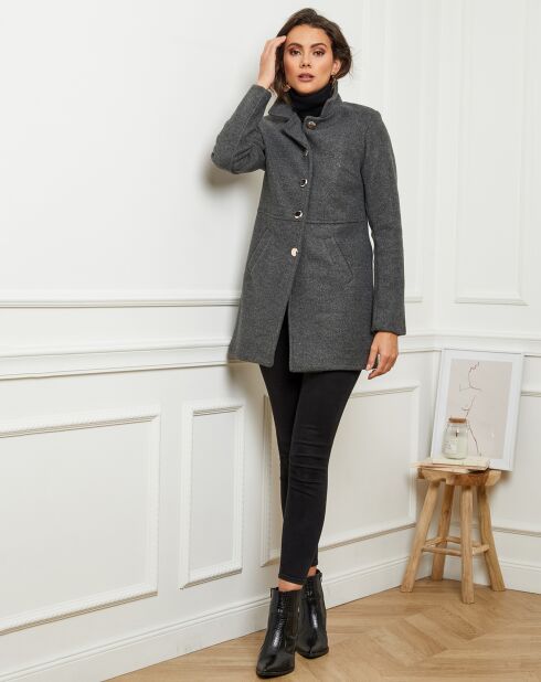 Manteau Juliette anthracite