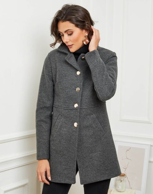 Manteau Juliette anthracite