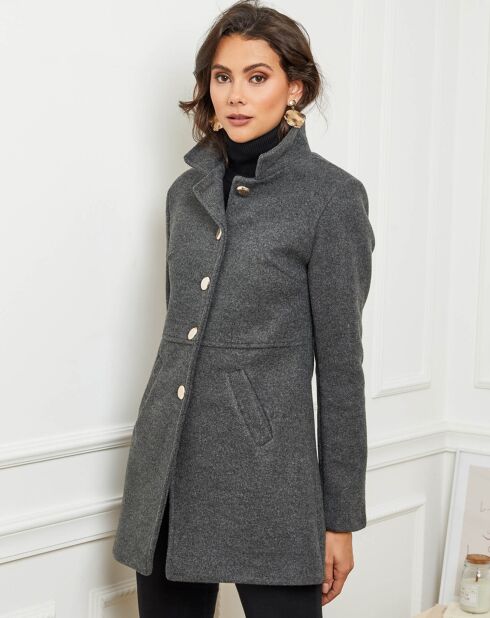 Manteau Juliette anthracite