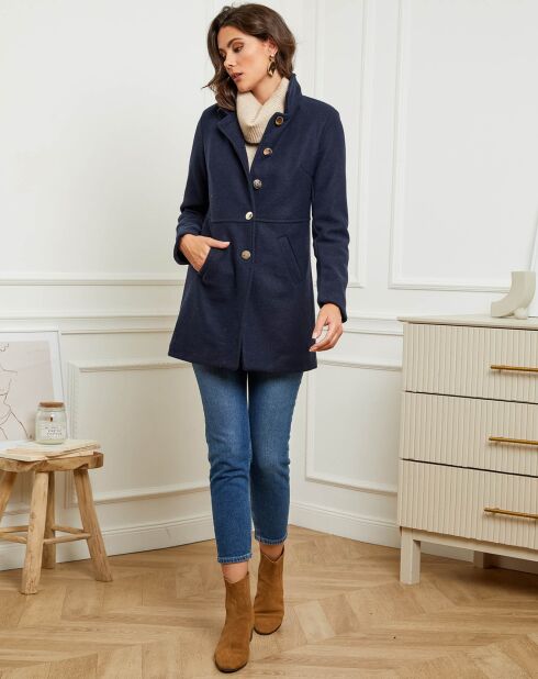 Manteau Juliette marine