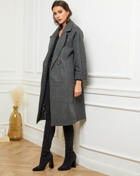 Manteau Camille anthracite