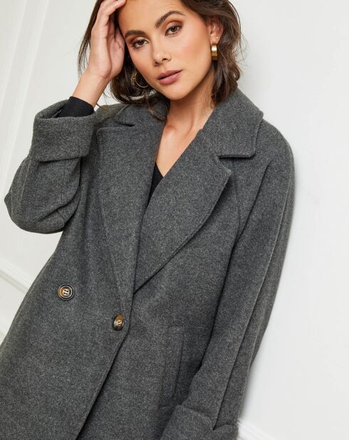 Manteau Camille anthracite