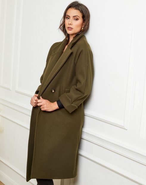 Manteau Camille kaki