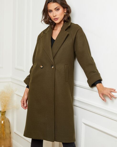 Manteau Camille kaki