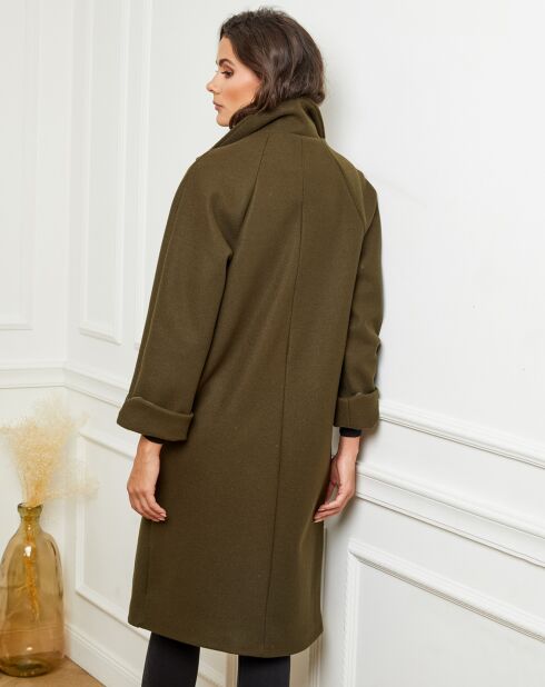 Manteau Camille kaki