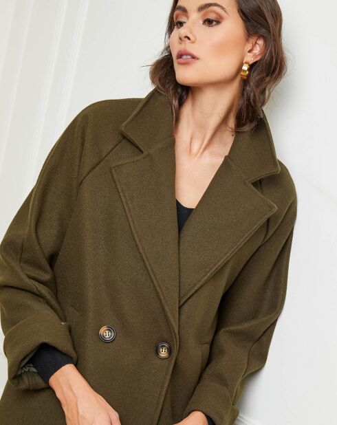 Manteau Camille kaki