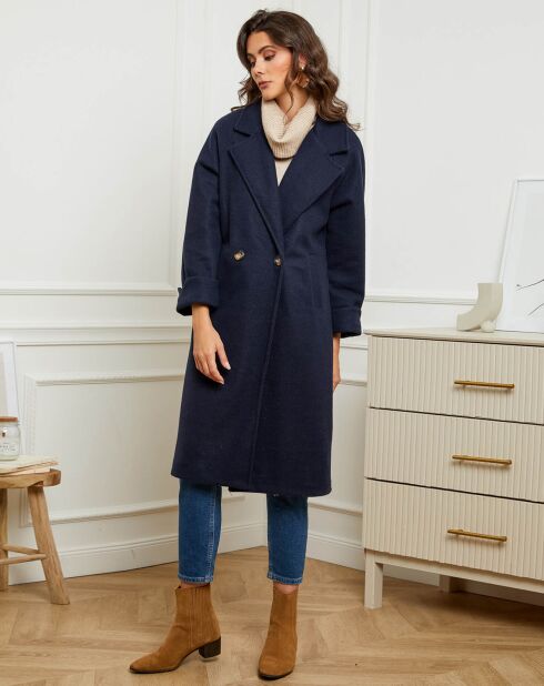 Manteau Camille marine