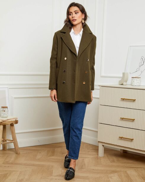 Manteau Jeanne kaki