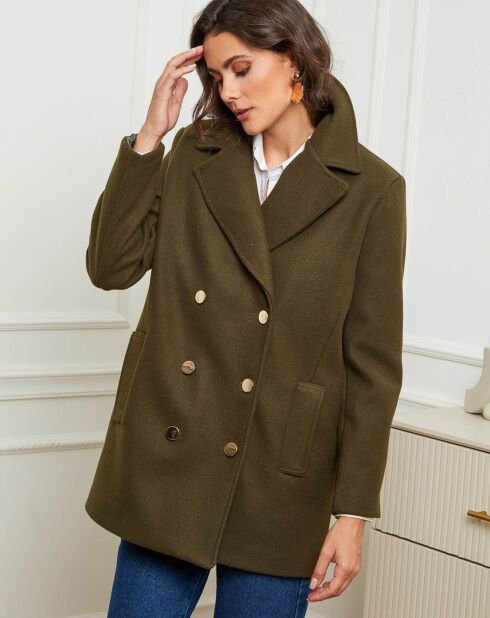 Manteau Jeanne kaki